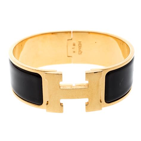 black and gold hermes h bracelet|cheapest Hermes bracelet.